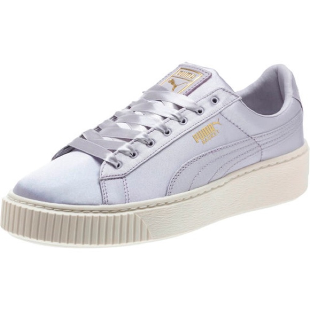 Basket Platform Satin Women’s Sneakers Size 9.5 - Picture 7 of 7